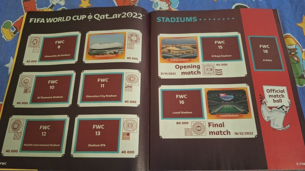!URGENT VA ROG!Catalog FIFA World Cup Qatar 2022