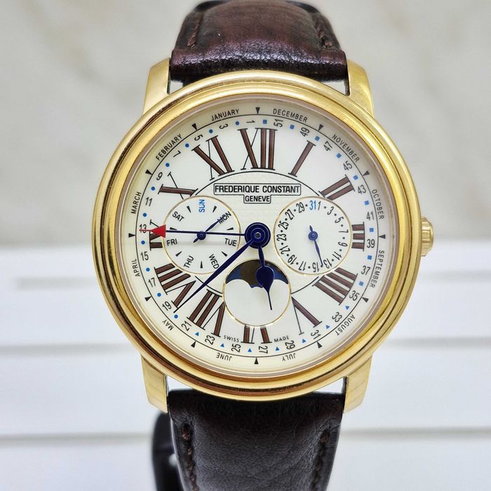Ceas Frederique Constant Classics Business Timer Quartz Full Set FC-270X4P4
