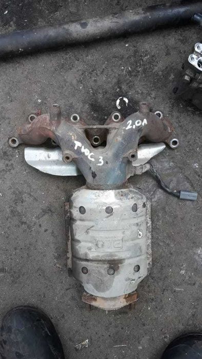 Катализатор с коллектором Хундай Тюксон  Акцент Киа Рио Поло Рапид