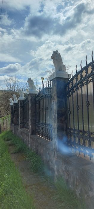 Lei din beton ornament stalp gard