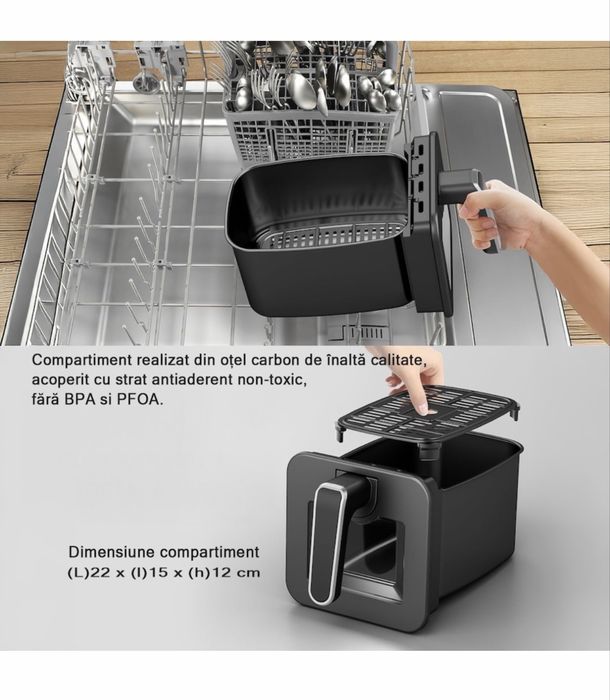 Aifryer 2 compartimente