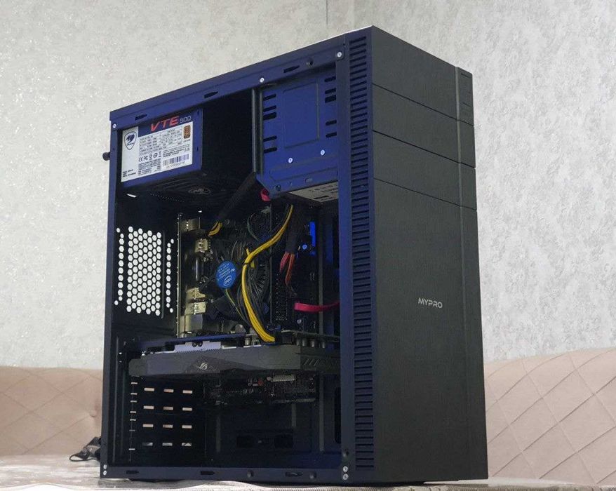 Komplekt Igrovoy kompyuter rx 580 8gb sotiladi moshni