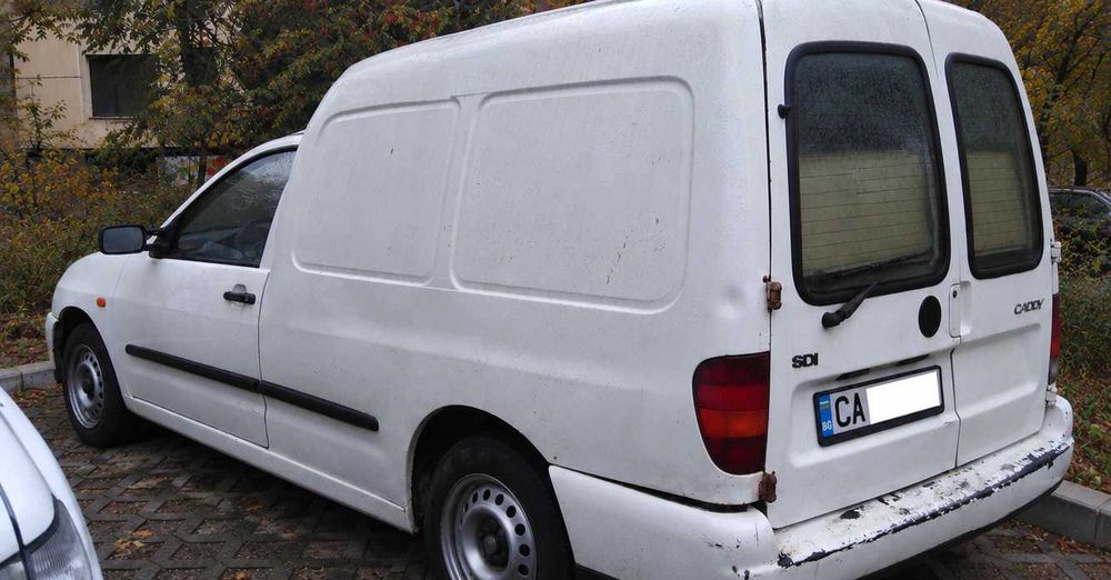 vw caddy 1.9 SDI  обслужен