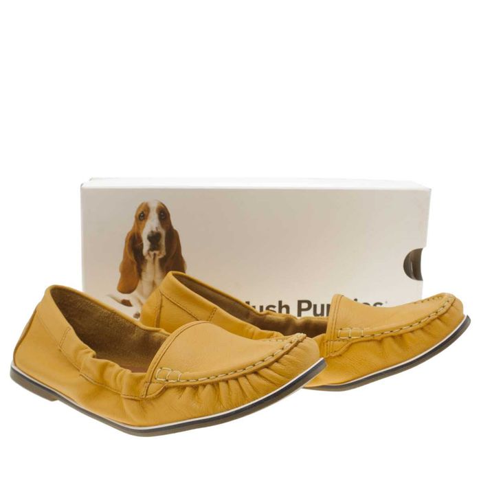 HUSH PUPPIES № 38 – Дамски еспадрили ест. кожа "YELLOW KARLOTTA" нови