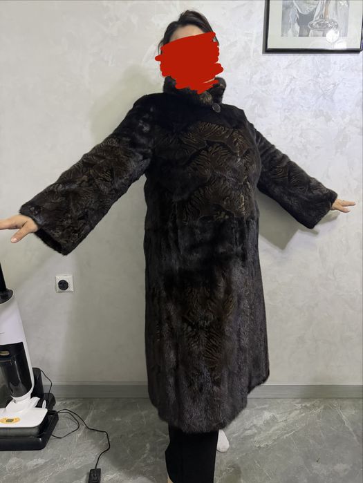Шуба норковая , размер 50