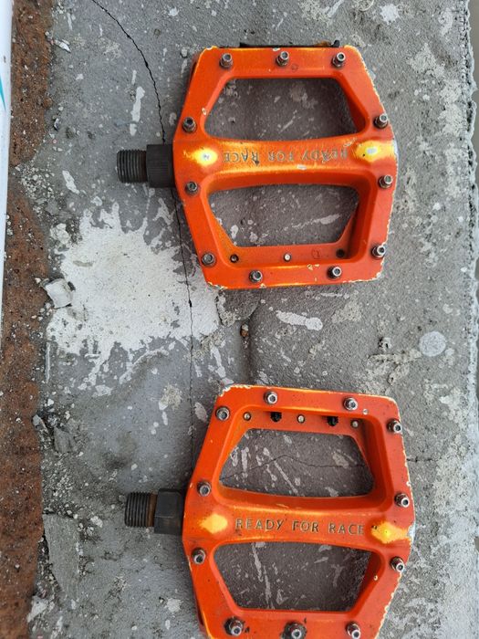 RFR Pedals Flat Cmpt  Portocaliu