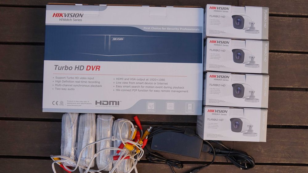 Sistem de Supraveghere Video Hikvision rezolutie 5Mp infrarosu 20m NOU