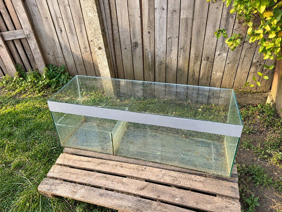 Acvariu pentru broască țestoasă acvatică – 120 × 40 × 40 cm