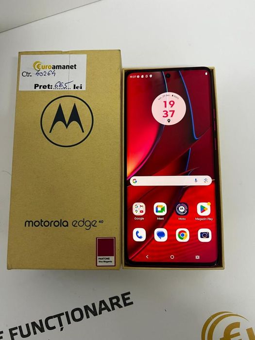 Telefon mobil Motorola Edge 40, Dual SIM, 8GB RAM, 256GB -I-
