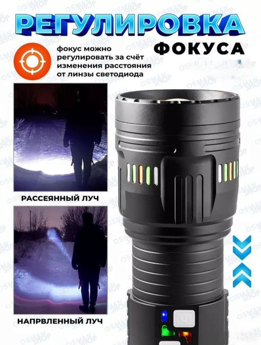Мощный фонарь - прожектор