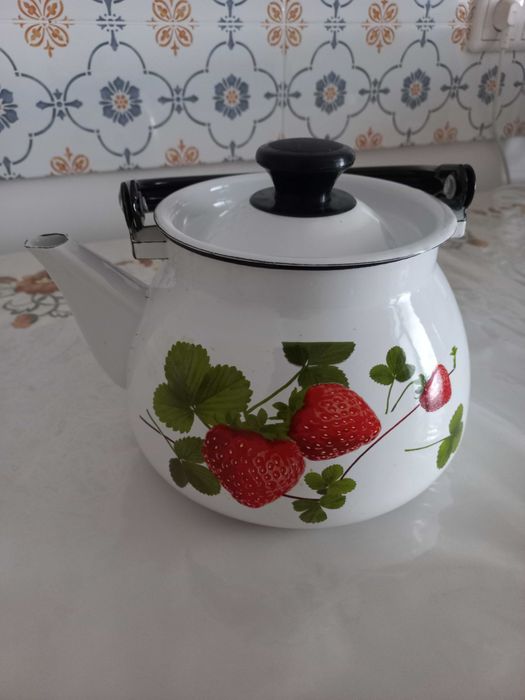 Чайник эмалированный