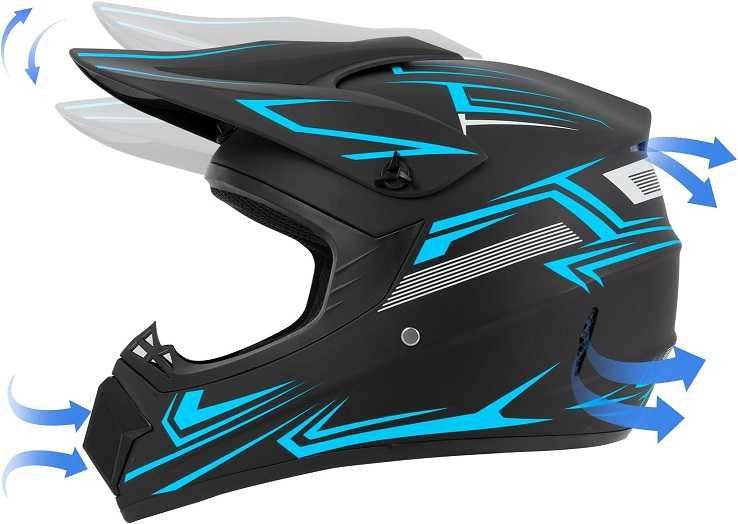 Каска Крос Мотор/Скутер/Бъги/Вело/АТВ -192-1