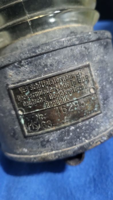 Lampa navala de catarg sec XX