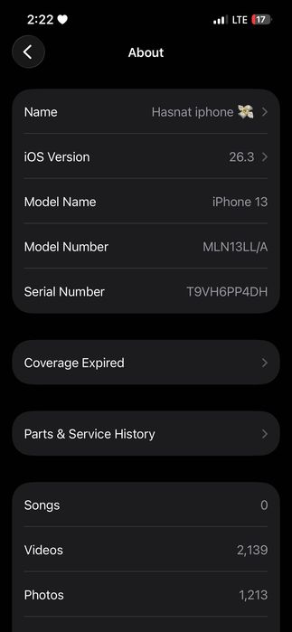 Iphone 13 / 256 Gb