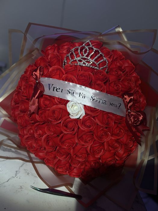 Buchete de trandafiri din sapun