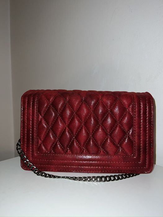 Елегантна Дамска чанта цена бордо