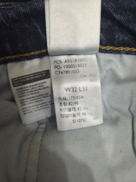 Оригинальные джинсы Levi's 517 синие