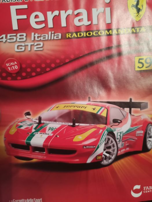 Automodel rc Ferrari 452 gt2, Nitro