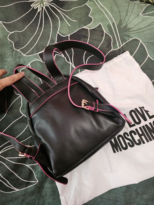 Ghiozdan Moschino nou piele