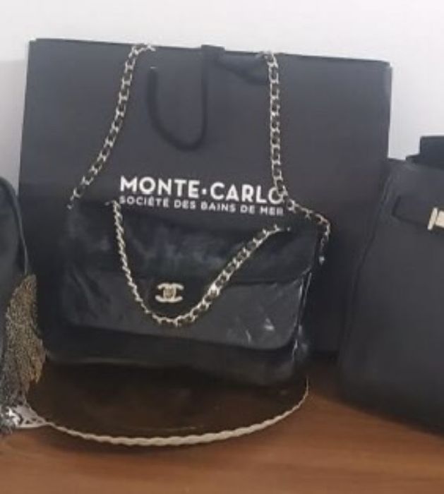 Geanta Chanel premium piele naturala blana naturala