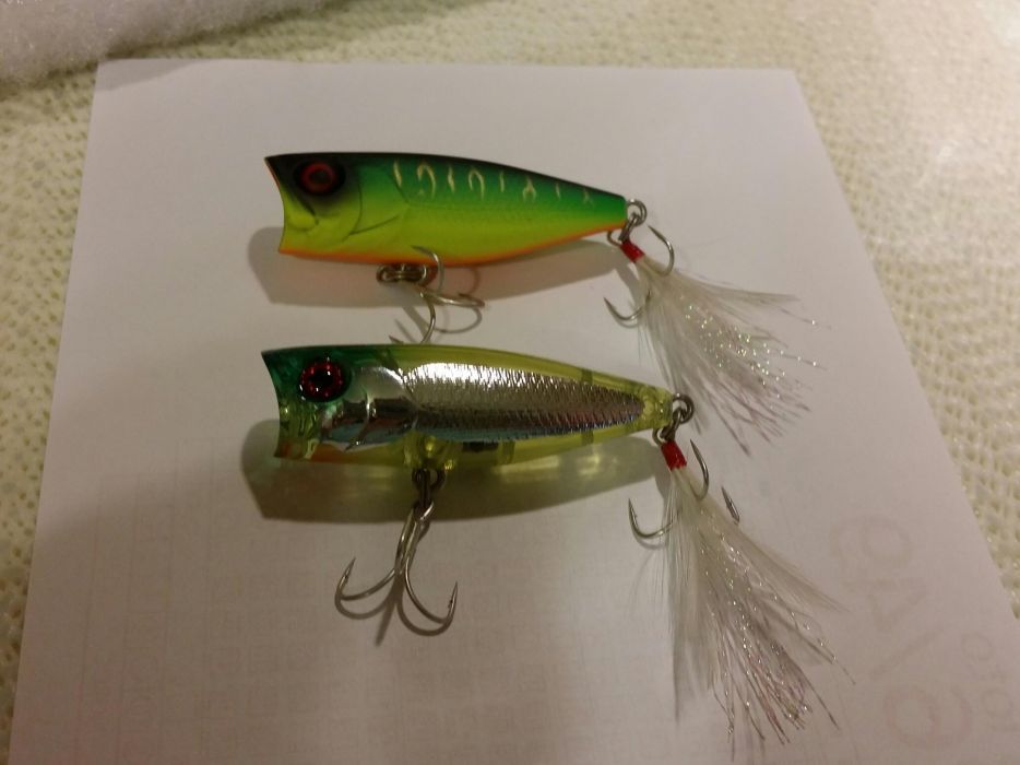 POPPERe vobler JACKALL SK-POP - avat, pastrav, clean, biban si stiuca