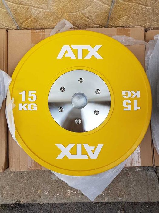 Състезателни Олимпийски Дискове - 2 × 15 кг / WEIGHTLIFTING / Тежести