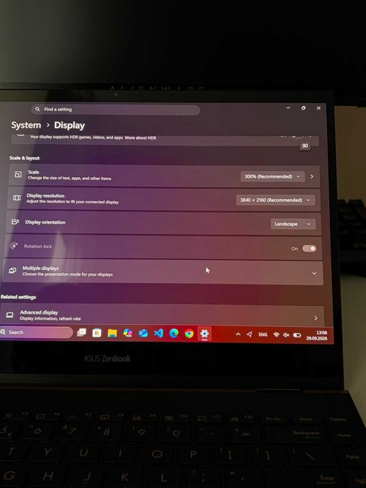 Laptop 2-in-1 ASUS ZenBook Flip S UX371 | Ecran 4K OLED Touch | Intel i7-1165G7 | 16GB RAM | 1TB SSD