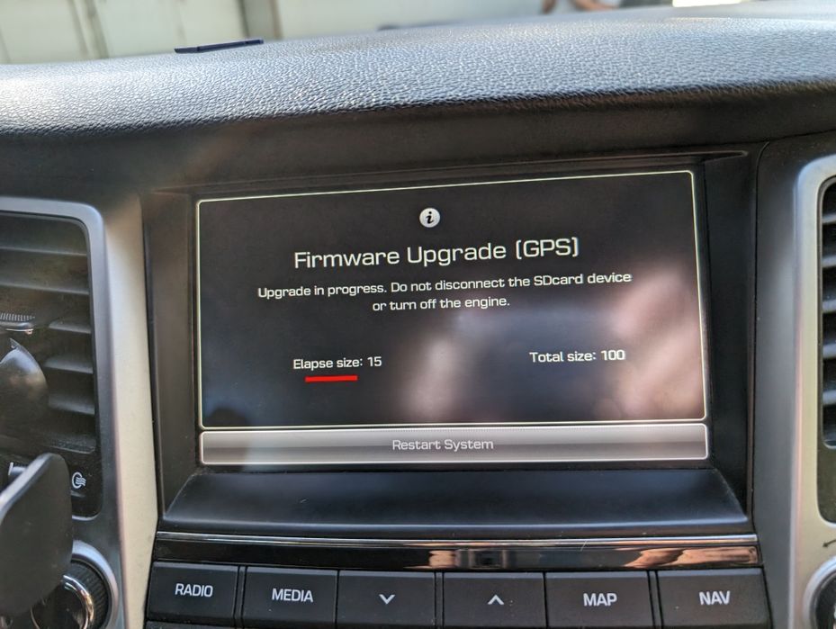 SD CARD/USB GPS Harti activare Android Auto CarPlay Kia Hyundai Navigatie  și la distanță