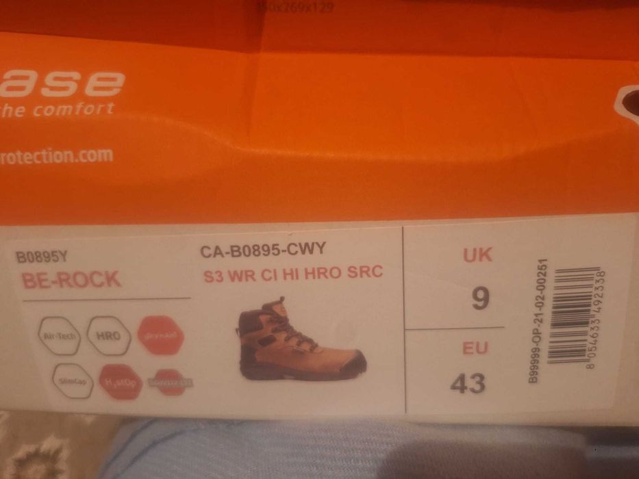 Bocanci protectie Be-Dry Mid/Be-Rock S3 WR CI HI HRO SRC Base B0895