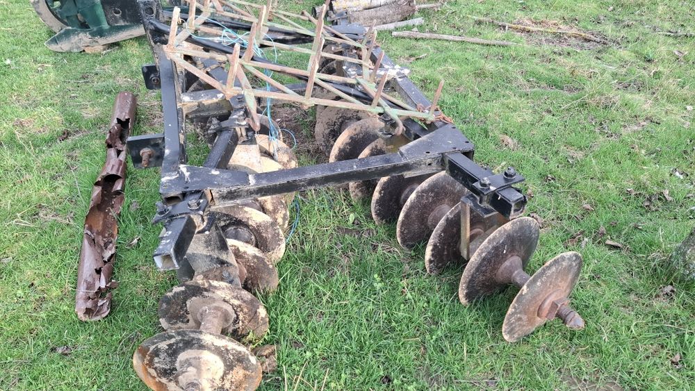 Vand disc dupa tractor