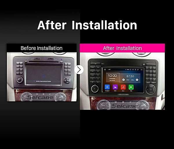 Мултимедия за Mercedes ML W164 GL Навигация двоен дин Android