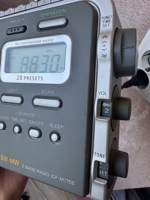 Radio Sony icf m770s