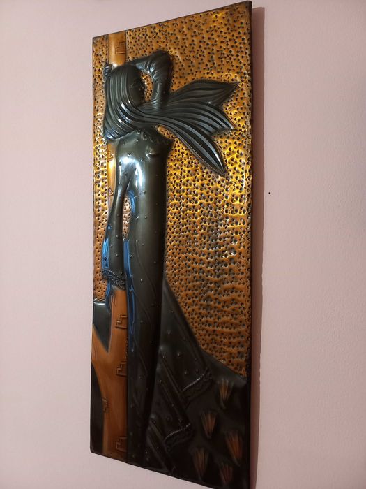 Продавам медно пано"Жената Мечта"