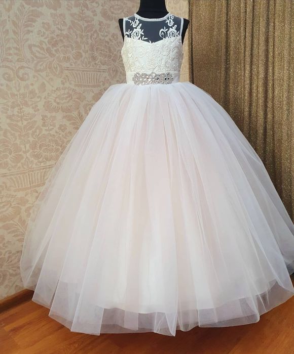 Официална бебешка рокля 80 см