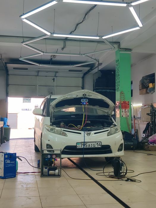 авто кондиционера заправка и ремонт
