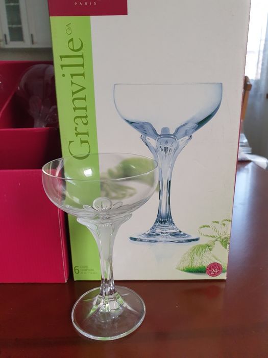 Фужеры хрустальные