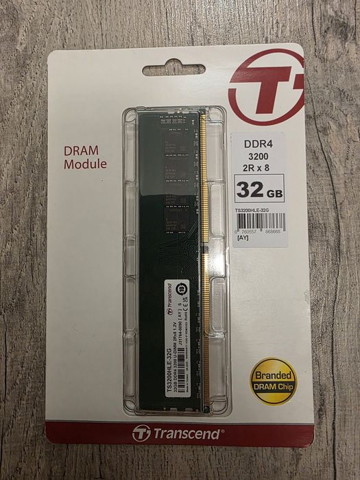 Transcend 32GB DDR4 3200MHz TS3200HLE-32G