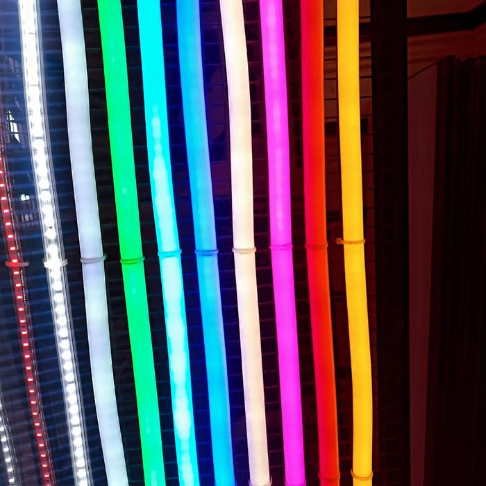 Неон лэд лента лед подсветка акрил neon led lenta metraj dumaloq gibki