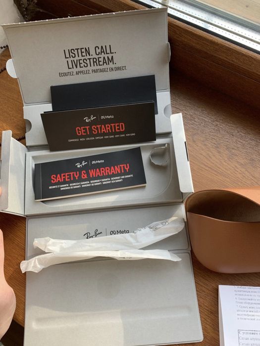 ray ban смарт очки новые