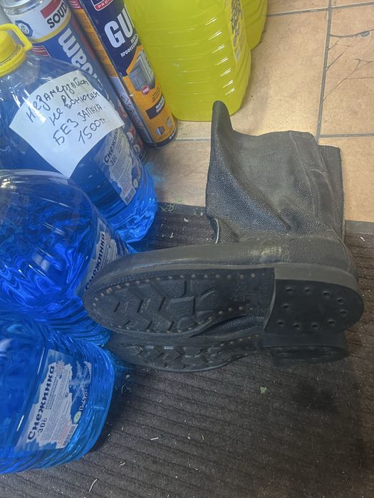 Сапоги кирзовые .Ботинки .Спец.обувь