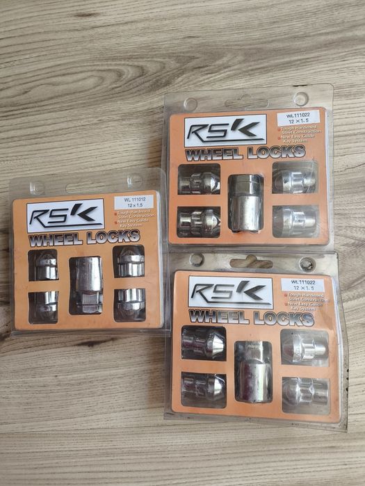 Секретни гайки RSK за джанти 12 mm. / 1,5