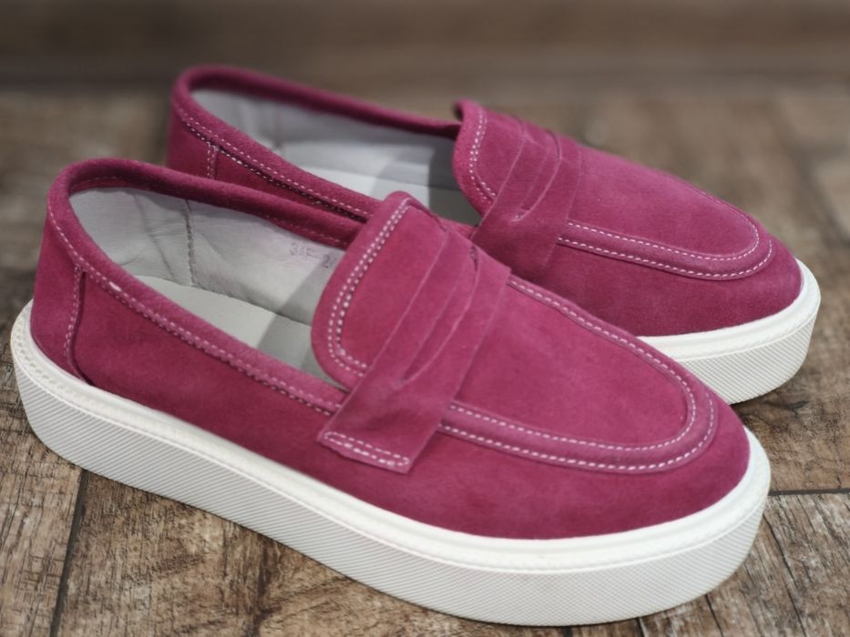 Обувки естествен велур, номер 38