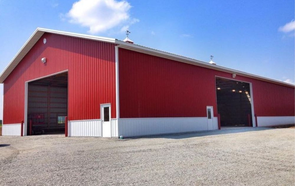 Vand hale metalice invelite cu panou sau tabla direct producator