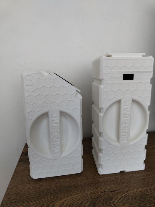 Контейнер за многократна употреба за прахосмукачка робот  3Д принтиран