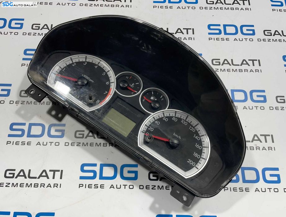 Ceas Ceasuri Cluster Instrumente Bord Chevrolet Aveo T200 T250 1.4 Benzina 2003 - 2011 Cod 96652451 [L3852]