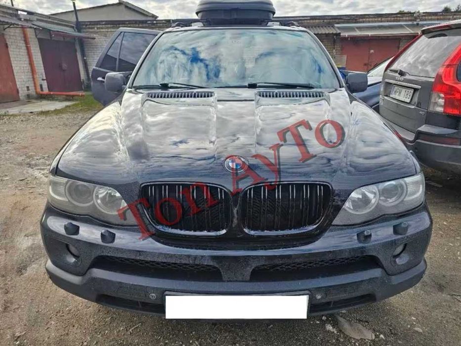 Двойни Бъбреци БМВ BMW Х5 Х6 1999 - 2003 Черен Гланц Решетки