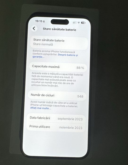 iphone 15 Pro Max blue