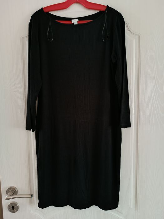 Бяла официална риза Benetton+дънкова туника+рипсена рокля на H&M