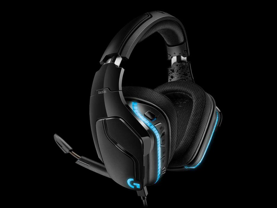 Logitech G633s Wired 7.1 LIGHTSYNC Gaming Headset.
