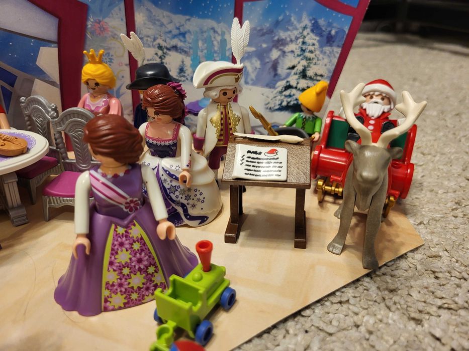 Seturi Playmobil de Craciun Iarna Casa familiei Scoala cu autobuzul